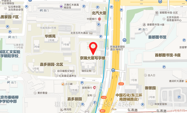 京瑞大厦地图